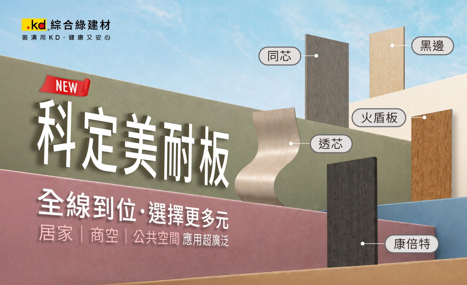 科定美耐板系列