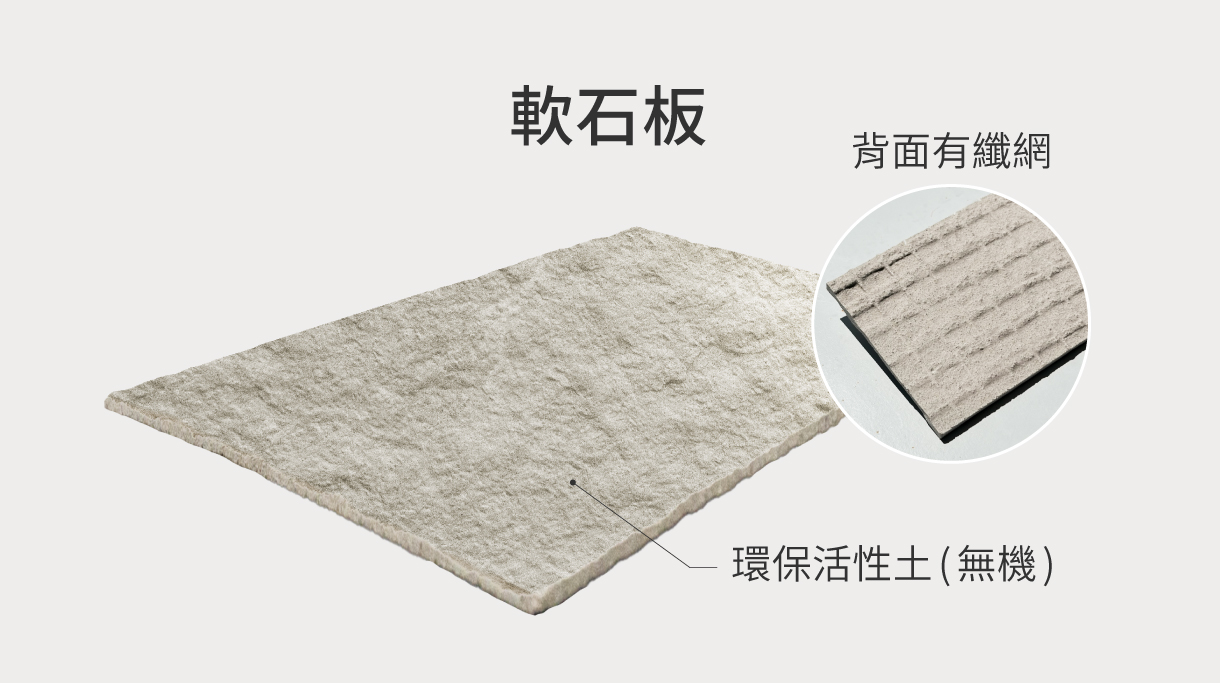 科定軟石板產品細節與展示圖