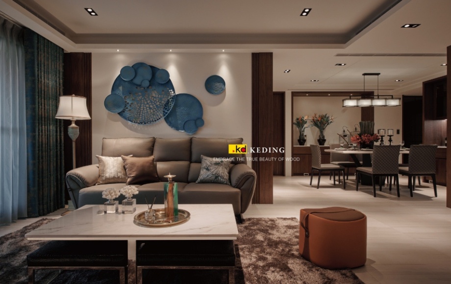 鄉村風裝潢案例：柔和溫潤的臥室