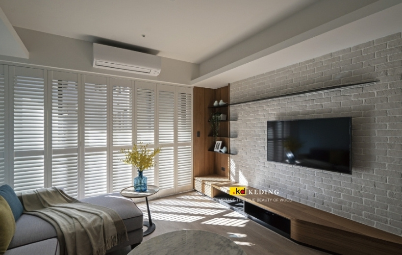 鄉村風裝潢案例：閒適慵懶的客廳