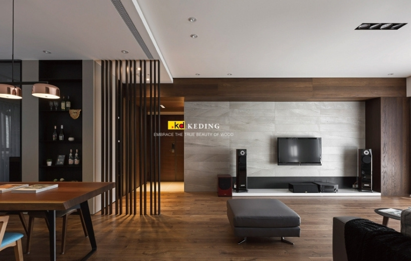 鄉村風裝潢2.美式鄉村的簡約大膽設計