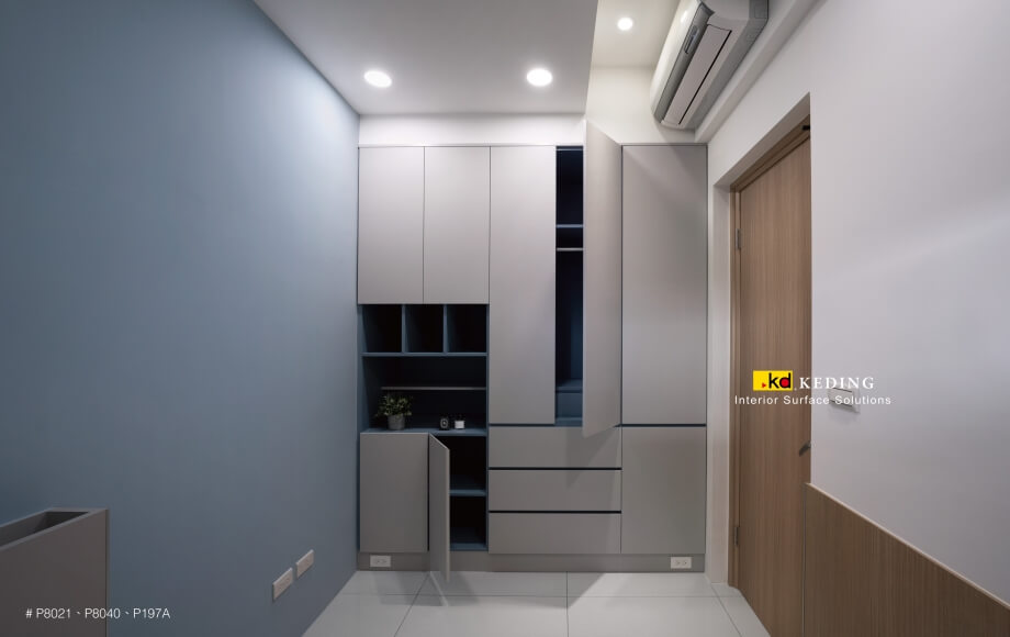 優雅的莫蘭迪色系裝潢案例