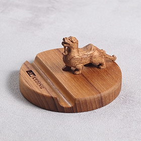 Wooden Phone and Card Stand(画像)