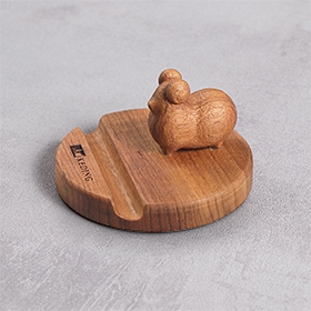 Wooden Phone and Card Stand(画像)