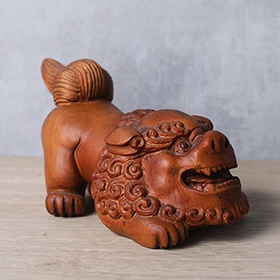 吉祥獅(小-正面)(圖)