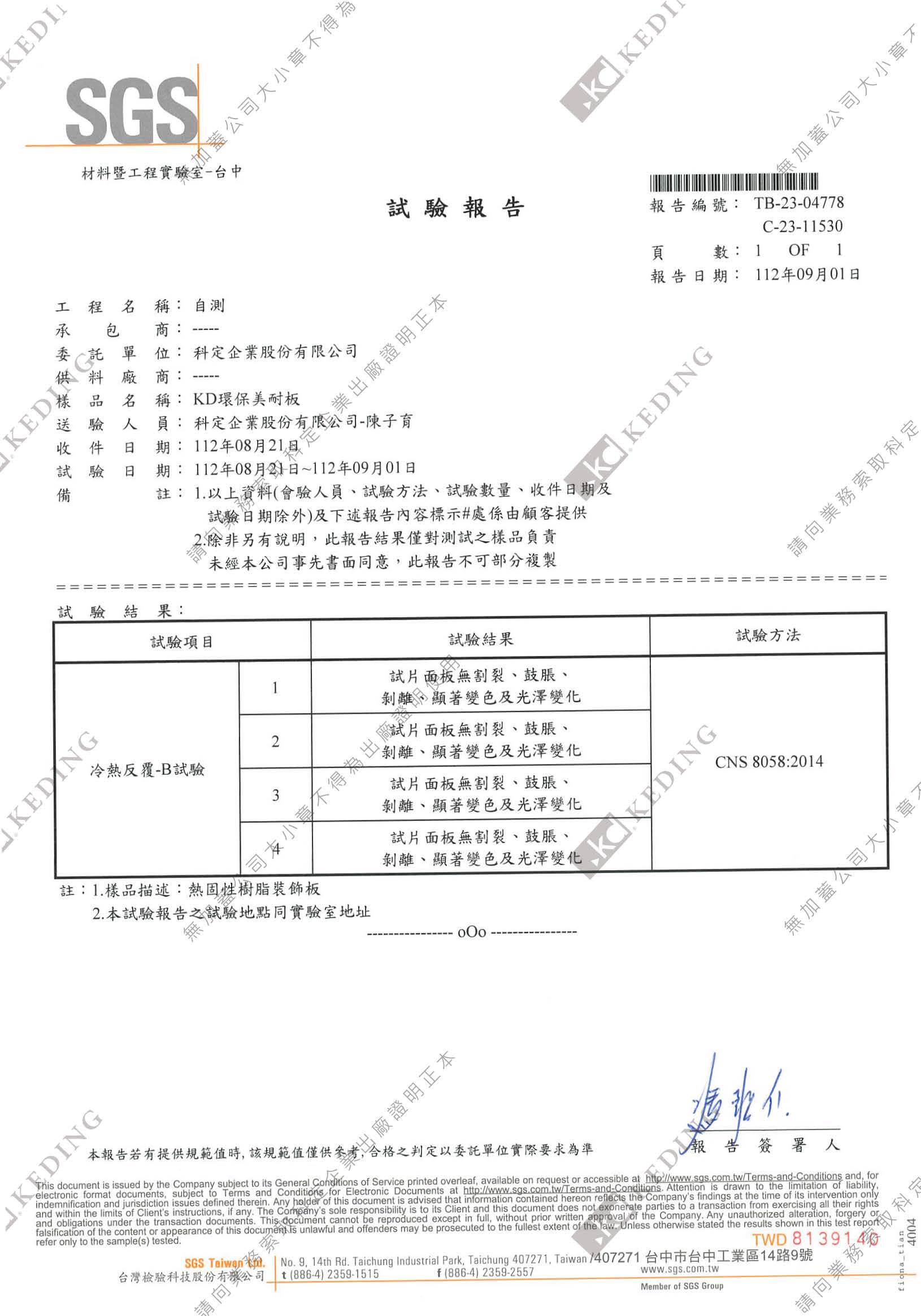 冷熱反覆(圖示)