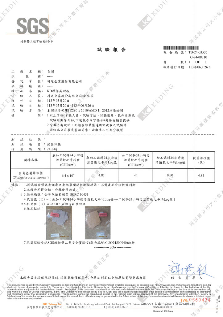 抗菌試驗(圖示)